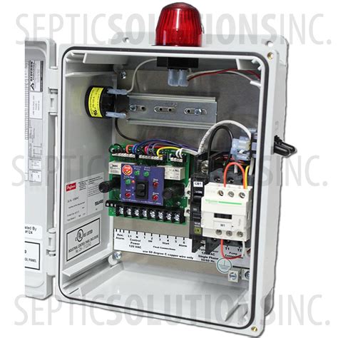 simplex septic control panel